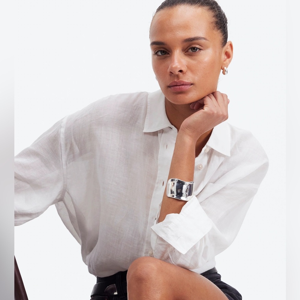 Madewell The Oversized Shirt NWT